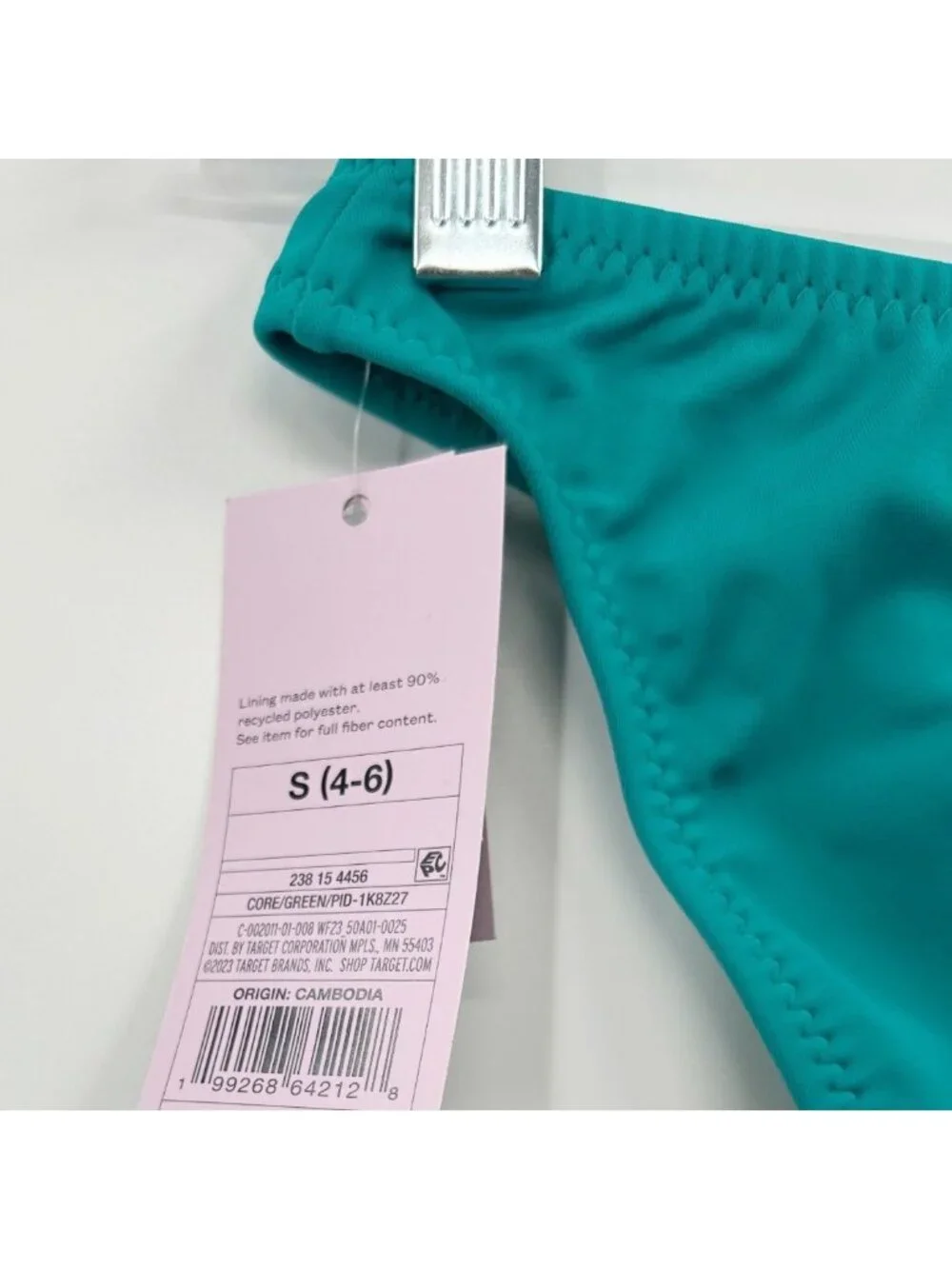 NEW Wild Fable Low-Rise Medium Coverage Extra High Leg Bikini Bottom Light Teal